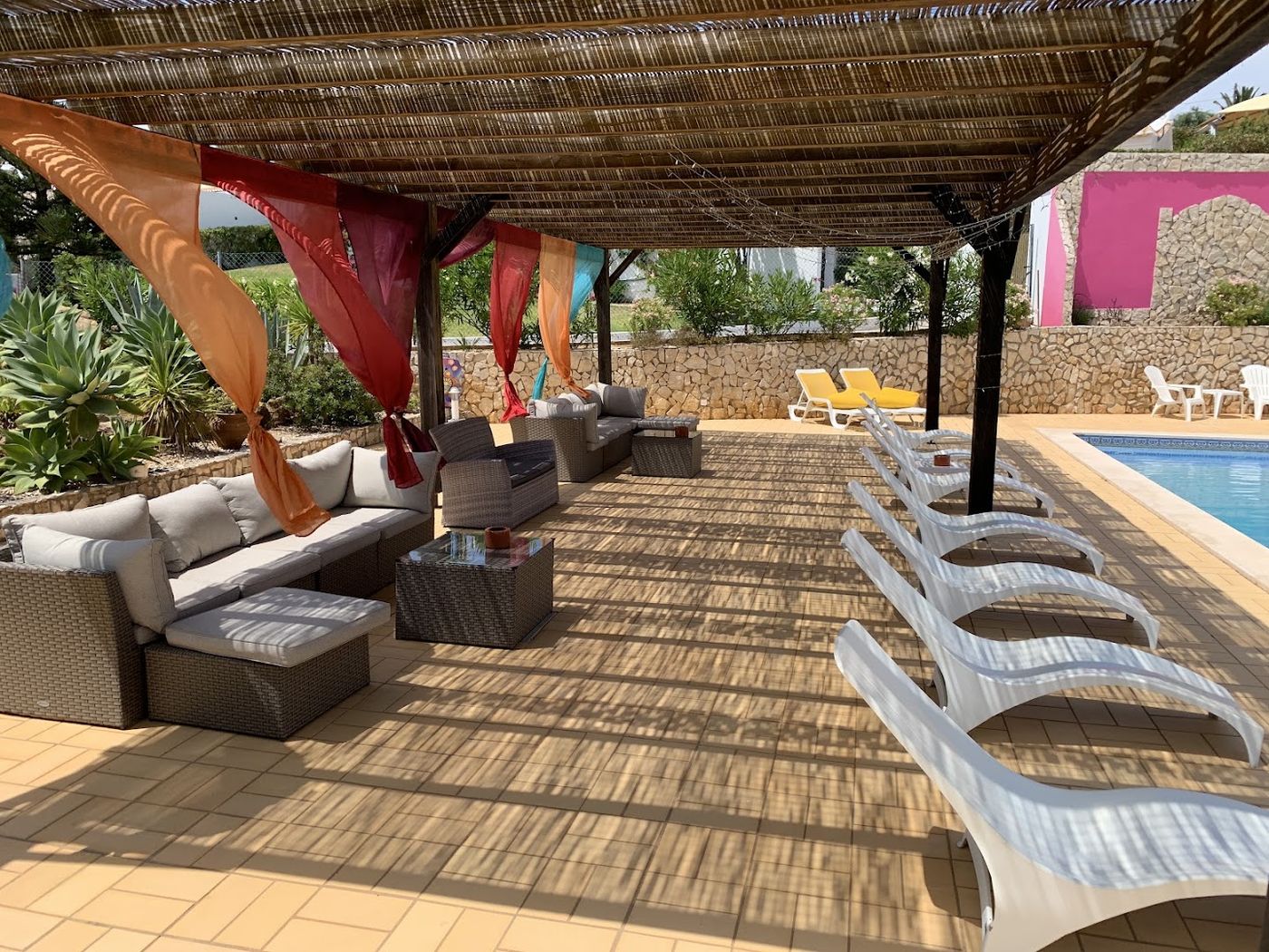 Pergola lounge